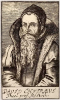 David Chytraeus, 1537-1539 Schüler an der Gemminger Lateinschule